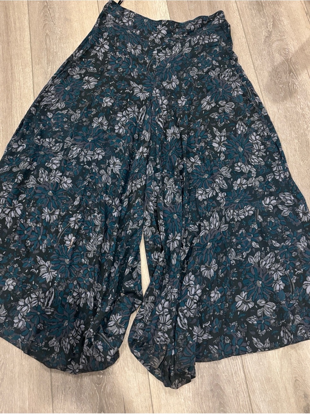 Free People Floral Fields Maxi Culottes